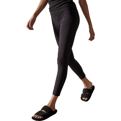 James Perse Stretch Jersey Long Legging - Black