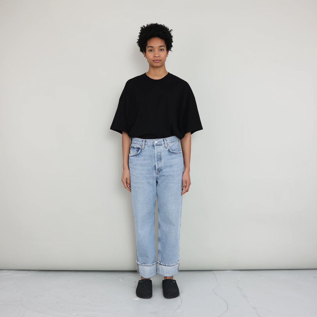 【送料&関税込】AGOLDE fran Jeans Agolde Fran High-Rise Straight-Leg Jeans | Saks Fifth Avenue