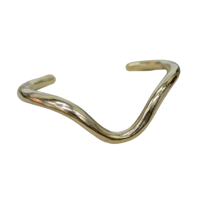 AMANDA HUNT FLOW CUFF IN BRONZE 