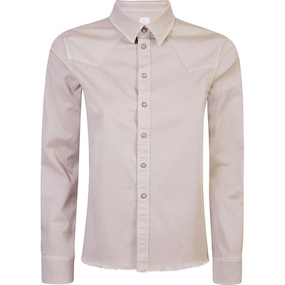 ELEVENTY BUTTON UP SHIRT COOKIE