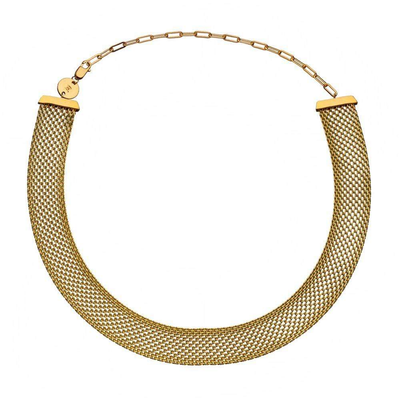 JENNIFER ZEUNER GAL CHOKER IN GOLD