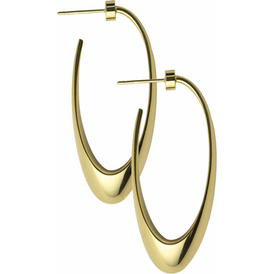 JENNIFER ZEUNER LILANA HOOPS IN GOLD