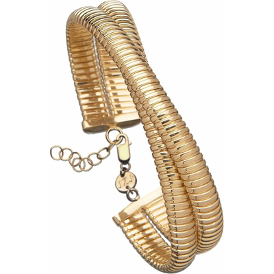 JENNIFER ZEUNER MATTEA BRACELET IN GOLD