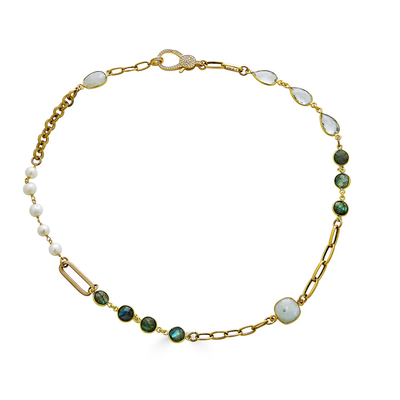 LONI PAUL PEARL SHORT NECKLACE