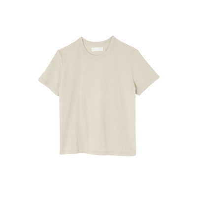 MOUSSY VINTAGE BASIC TEE IN BEIGE