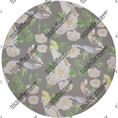 Peony Inspira Breakers 16" Round Pebble Placemat, Set Of 4 - nicolettemayer.com