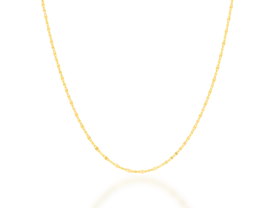 RACHEL REID MINI SHIMMER GOLD CHAIN 16 INCHES