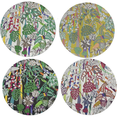 Sabi Jungle Natural Coaster Set Of 4 - nicolettemayer.com