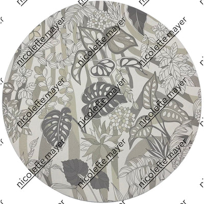 Sabi Jungle Neutral 16" Pebble Placemat, Set Of 4 - nicolettemayer.com