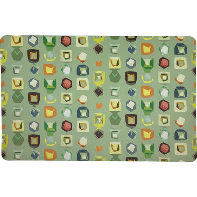 COLOR POP GRANADA 17.5 RECTANGLE PEBBLE PLACEMAT, SET OF 4 - nicolettemayer.com