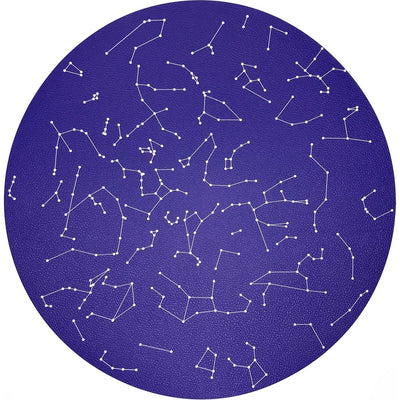 Constellations Stars 16 Round Pebble Placemat, Set Of 4 - nicolettemayer.com
