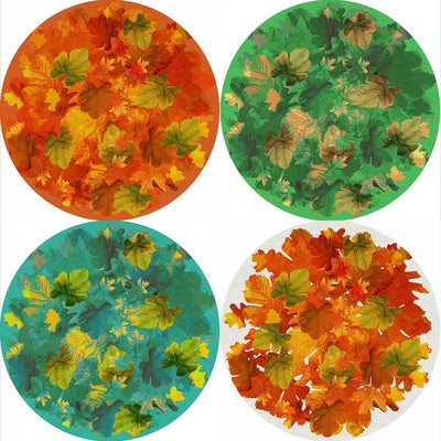 Fallen Leaves Coaster Set - nicolettemayer.com