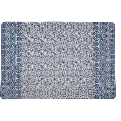 IZNIK CLASSIC RECTANGLE 17.5 PEBBLE PLACEMATS, SET OF 4 - nicolettemayer.com