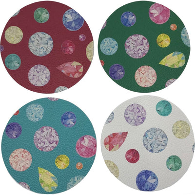 JEWEL COASTER SET OF 4 - nicolettemayer.com