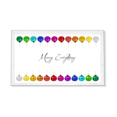 Merry Everything! 22.5X14.5 Acrylic Tray - nicolettemayer.com