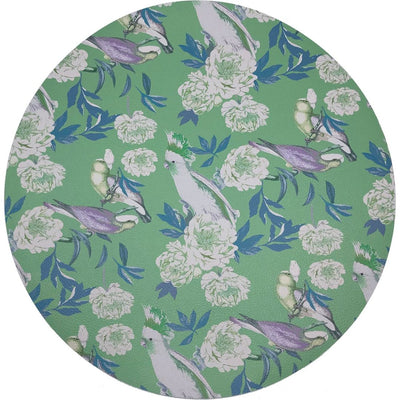 Peony Inspira Tropical 16" Round Pebble Placemat, Set Of 4 - nicolettemayer.com