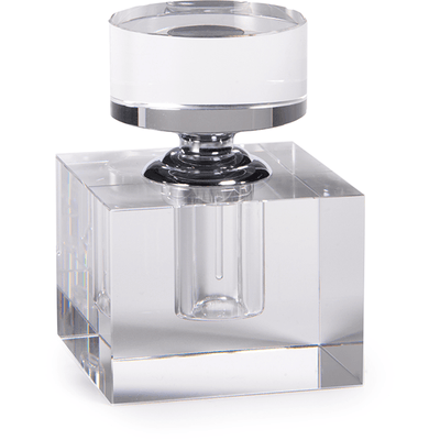 Malak Cube Glass Perfume Bottle - MARCUS