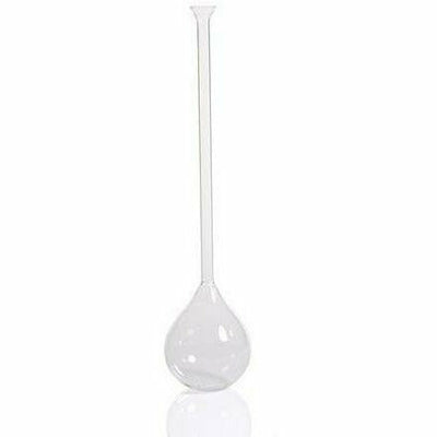 21.5-Inch Tall Finley Long Neck Teardrop Glass Vase - MARCUS