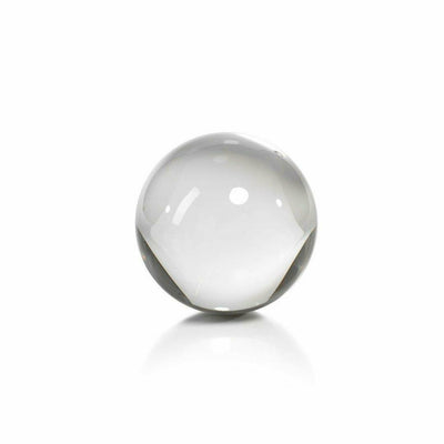 4.5-Inch Diameter Jacy Crystal Glass Balls, Set of 2 - MARCUS