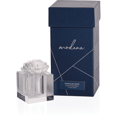 Modena Small Porcelain Diffuser, Moroccan Peony - MARCUS