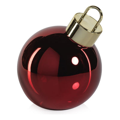 LED 6" Glass Tabletop Ball Ornaments, Set of 2