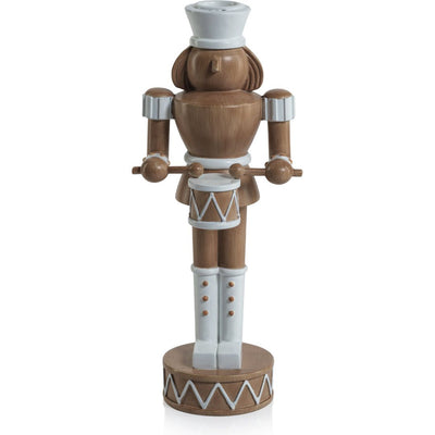 Gelsey  9.75" Tall Nutcracker Taper Candle Holder