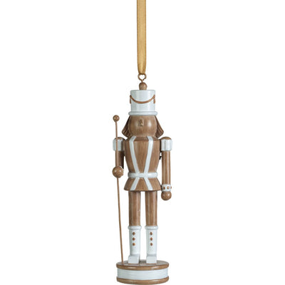 Gelsey Nutcracker with Pole Hanging Ornaments, Set of 4
