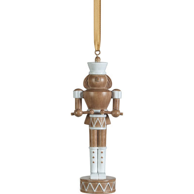 Gelsey Nutcracker with Drum Hanging Ornaments, Set of 4