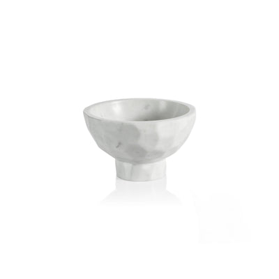 Fulham Hammered Marble Condiment Bowl