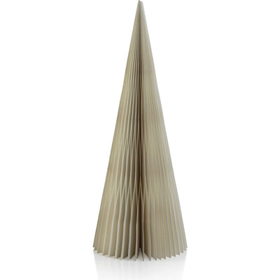 Miriam 16" Paper Decorative Cone Trees, Set of 4